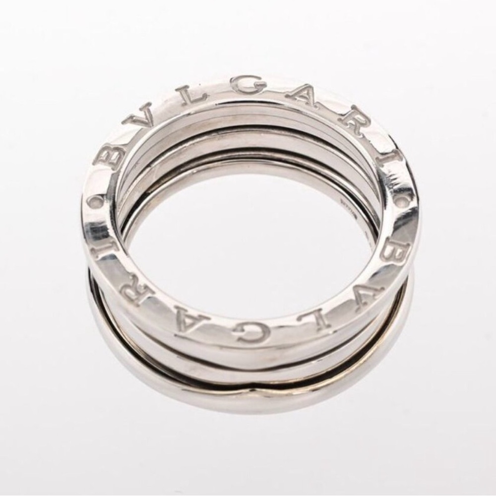 BVLGARI White Gold B.Zero1 Triple-Band Ring